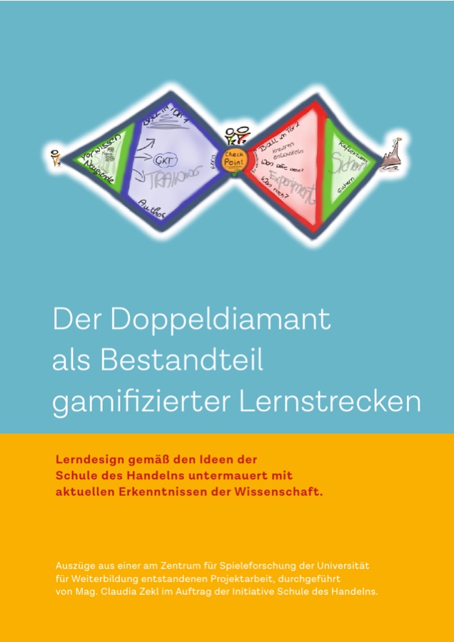 Titelseite: Der Doppeldiamant als Bestandteil gamifizierter Lernstrecken